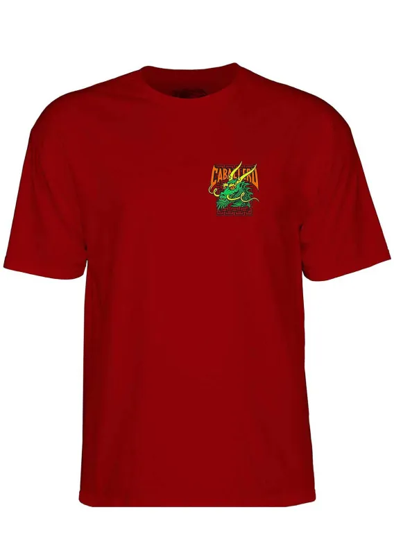 Powell-Peralta Unisex Caballero Street Dragon T-Shirt made by Prfo