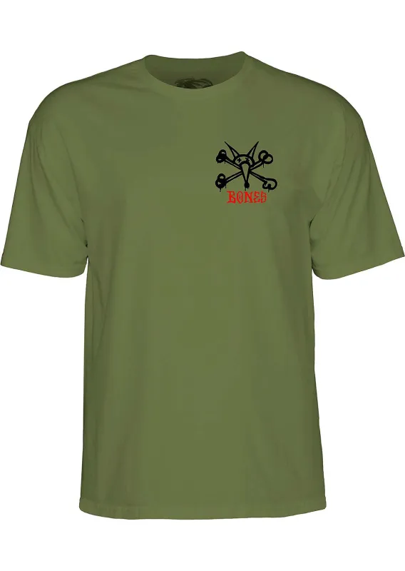 Powell-Peralta Unisex Rat Bones T-Shirt made by Prfo