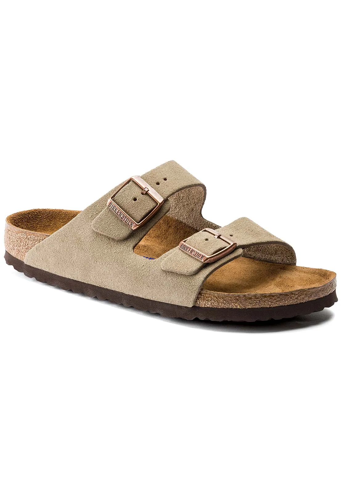 Birkenstock Women's Arizona Soft Footbed Suede Narrow Sandals sold by Prfo