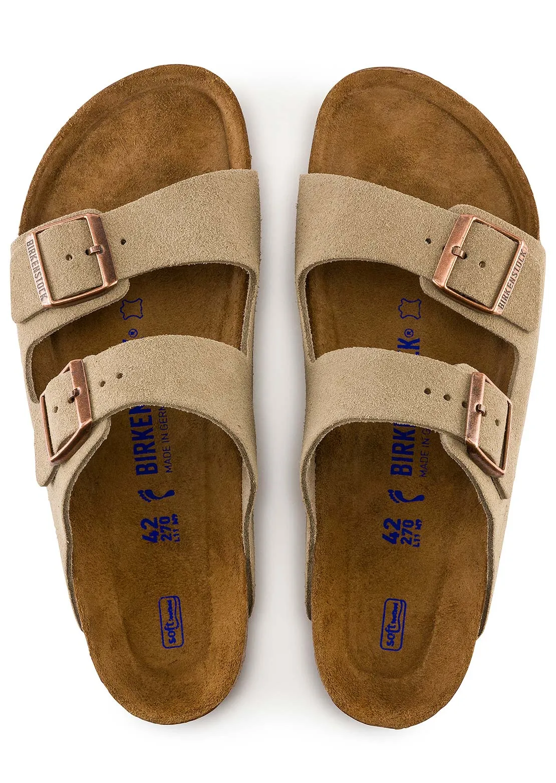 Birkenstock Women's Arizona Soft Footbed Suede Narrow Sandals sold by Prfo product image thumbnail 2