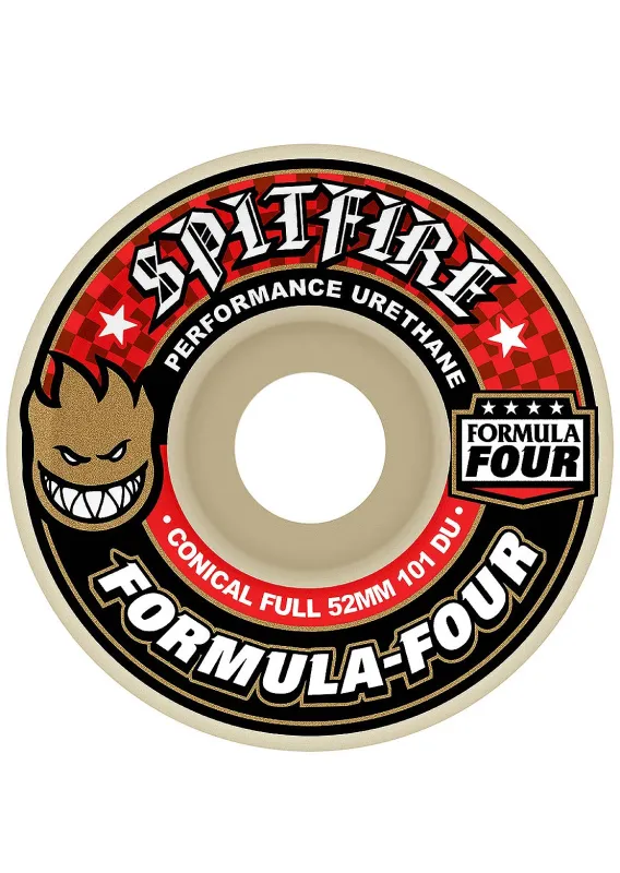 Spitfire F4 101D Conical Full Skateboard Wheels made by Spitfire
