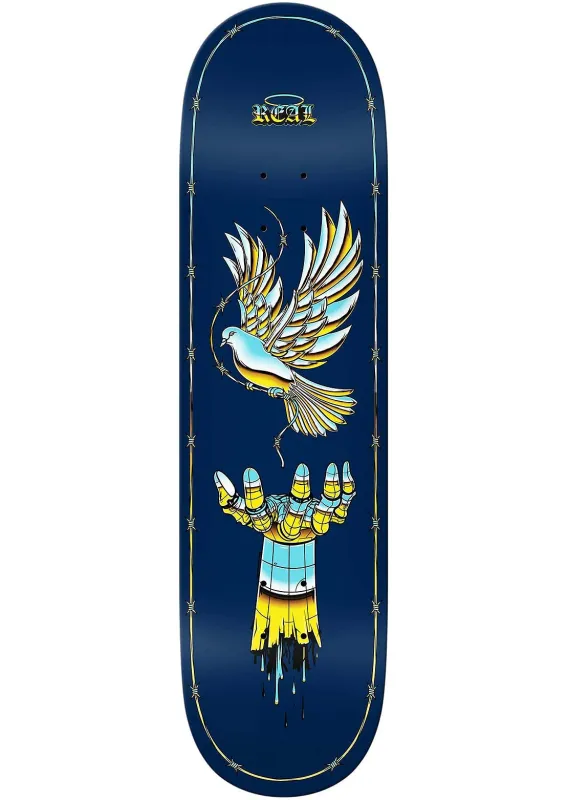 Real Unisex Team Synthetic Peace Skateboard Deck made by Prfo