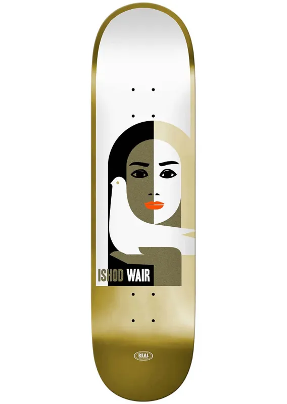 Real Unisex Ishod Peace LTD Foil Skateboard Deck made by Prfo