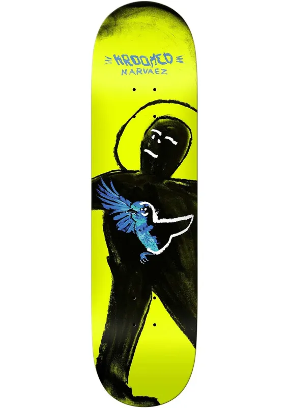 Krooked Unisex Narvaez Blue Bird Skateboard Deck made by Prfo