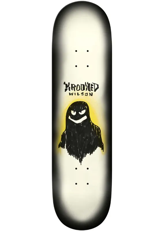 Krooked Unisex Wilson Concealed Skateboard Deck made by Prfo