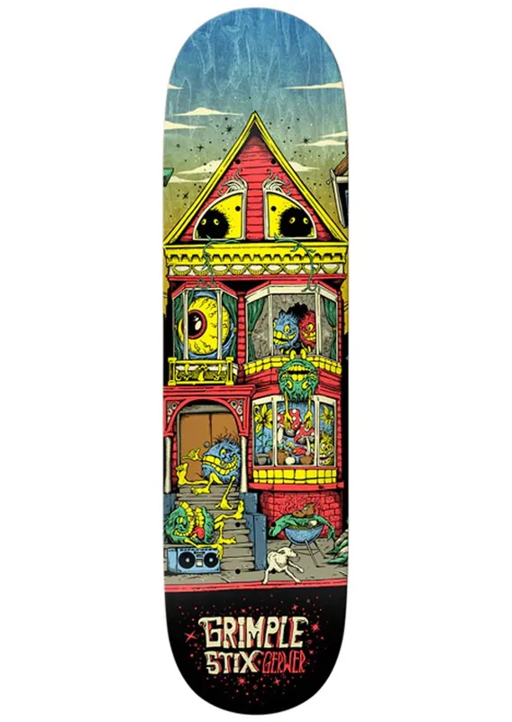 AntiHero Unisex Gerwer Grimple Stix Victorians Skateboard Deck made by Prfo