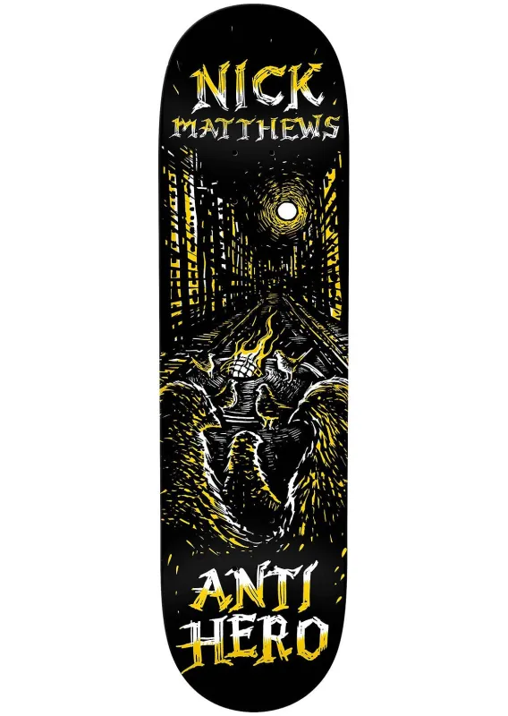 AntiHero Unisex Matthews Fireside Skateboard Deck made by Prfo