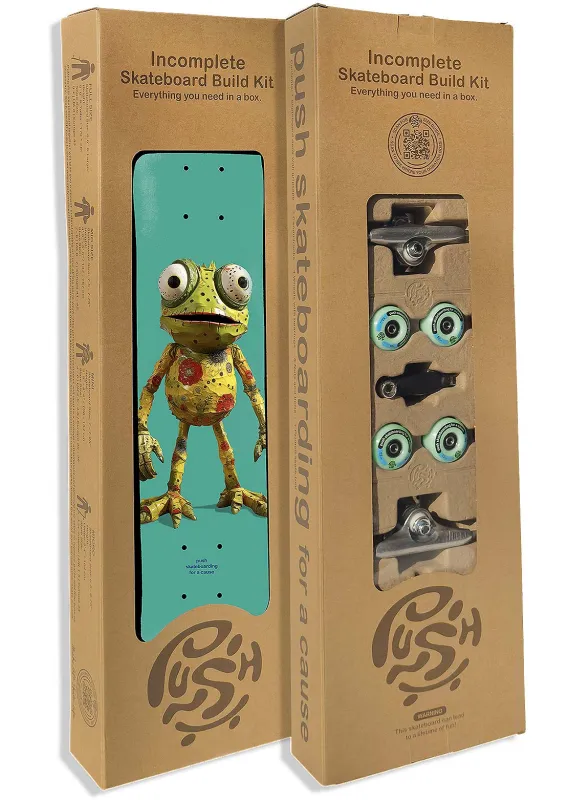 Push Unisex Frogster FP Complete Skate made by Prfo