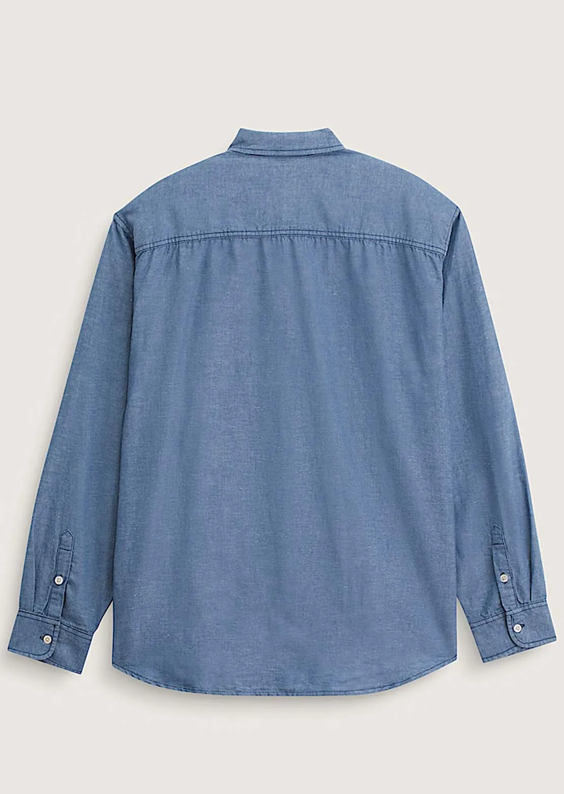Vans Men's Lawson Solid Oxford Long Sleeve Button Up Shirt sold by Prfo product image thumbnail 2