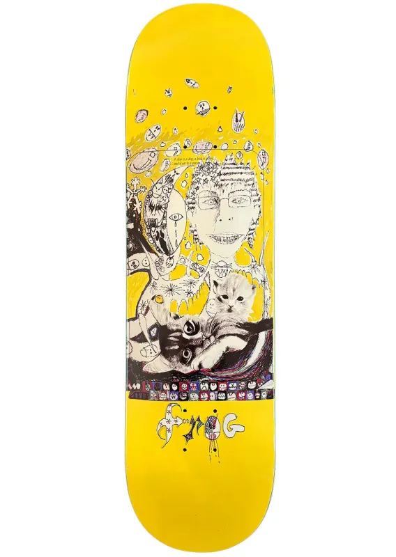 Frog Unisex Leif Skateboard Deck made by Prfo