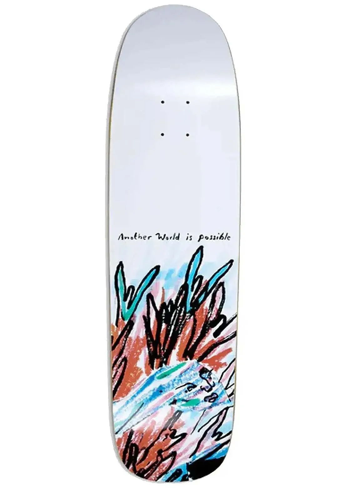 Polar Skate Co. Team Model | Another World is Possible Skateboard Deck sold by Prfo