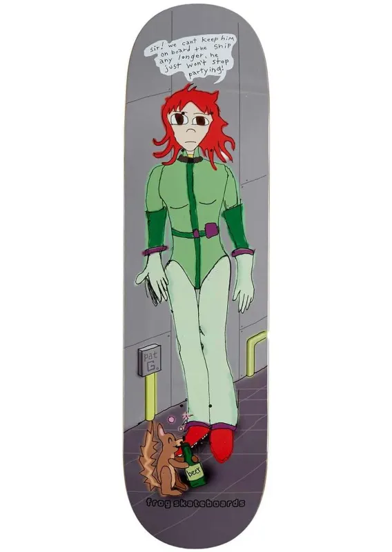Frog Unisex Party Squirrel Pat G Skateboard Deck made by Prfo
