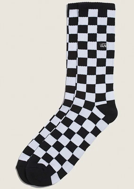 Vans Men's Checkerboard Crew Socks made by Vans