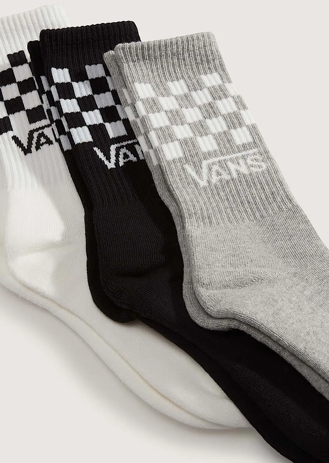 Vans Men's Classic Check Crew Socks sold by Prfo product image thumbnail 2