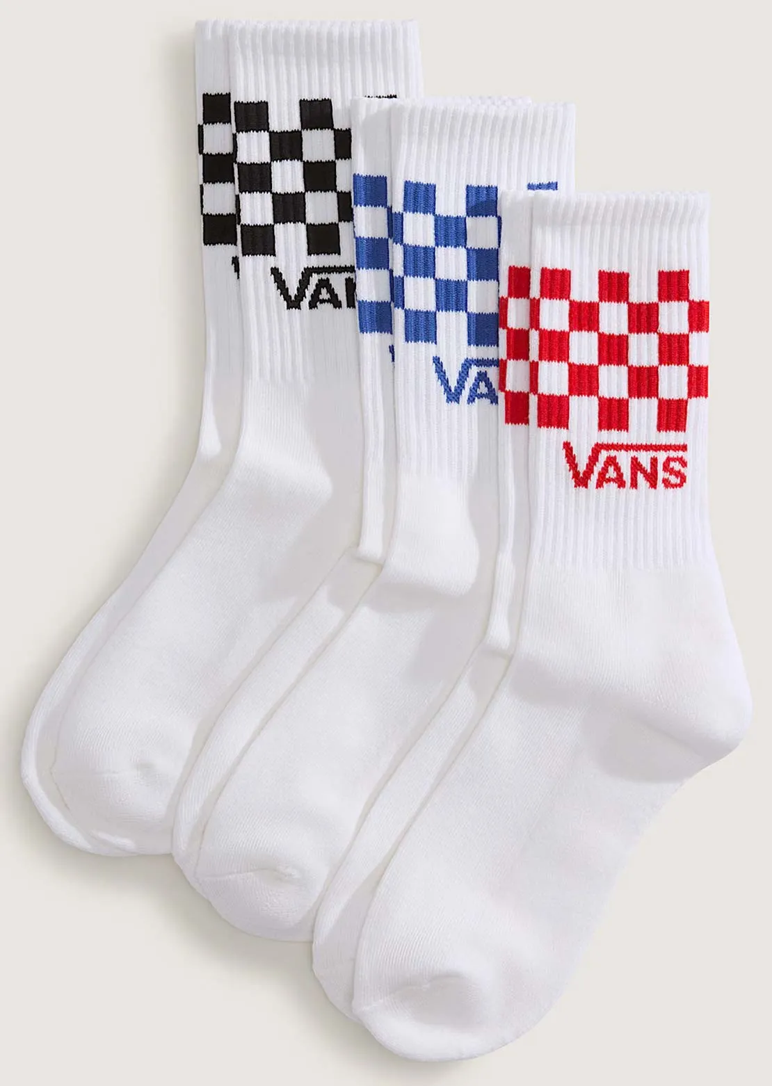 Vans Men's Classic Check Crew Socks sold by Prfo