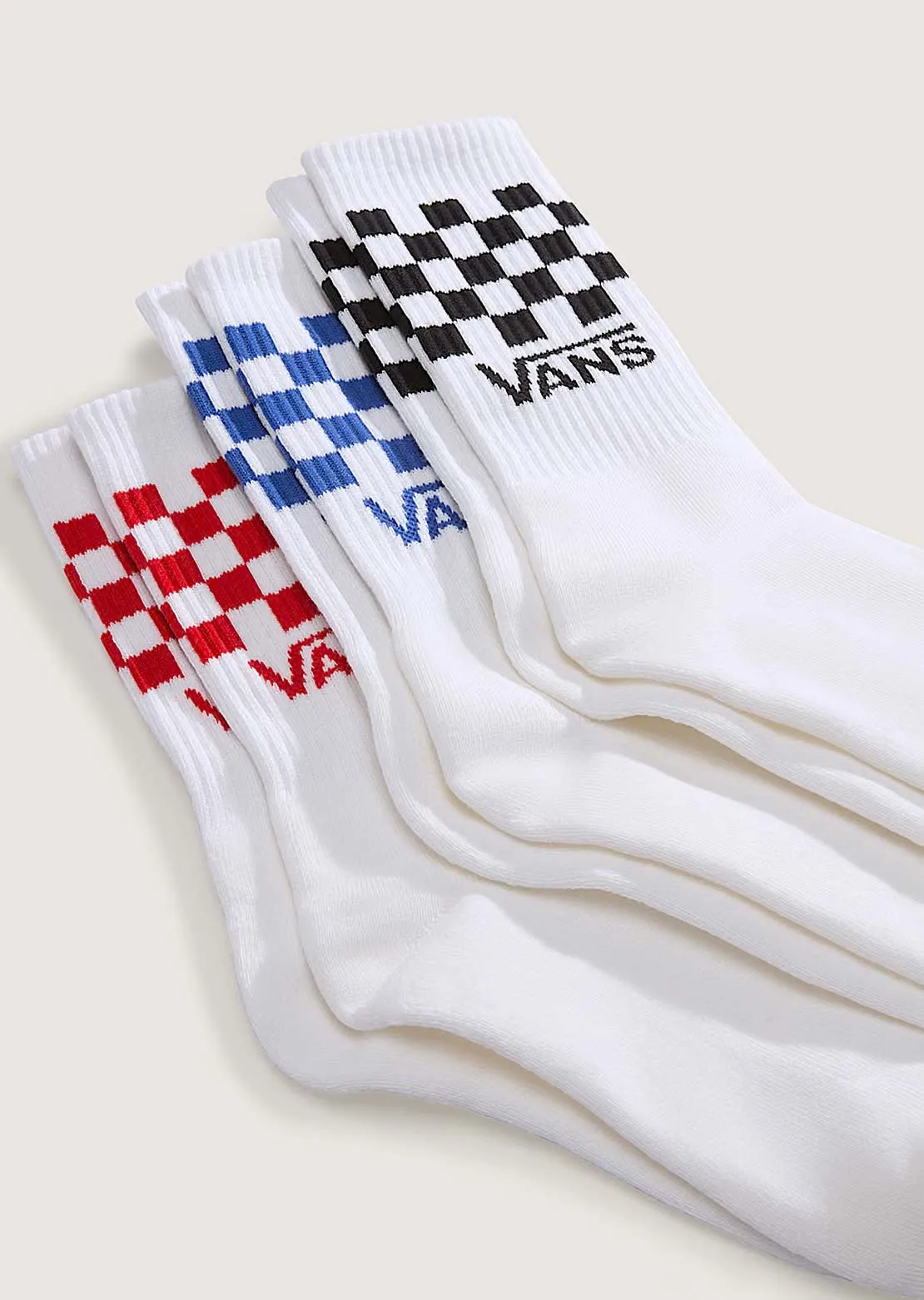 Vans Men's Classic Check Crew Socks sold by Prfo product image thumbnail 2