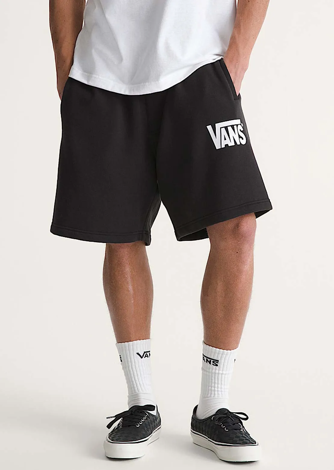 Vans Men's Stretch Logo Fleece Shorts sold by Prfo product image thumbnail 5