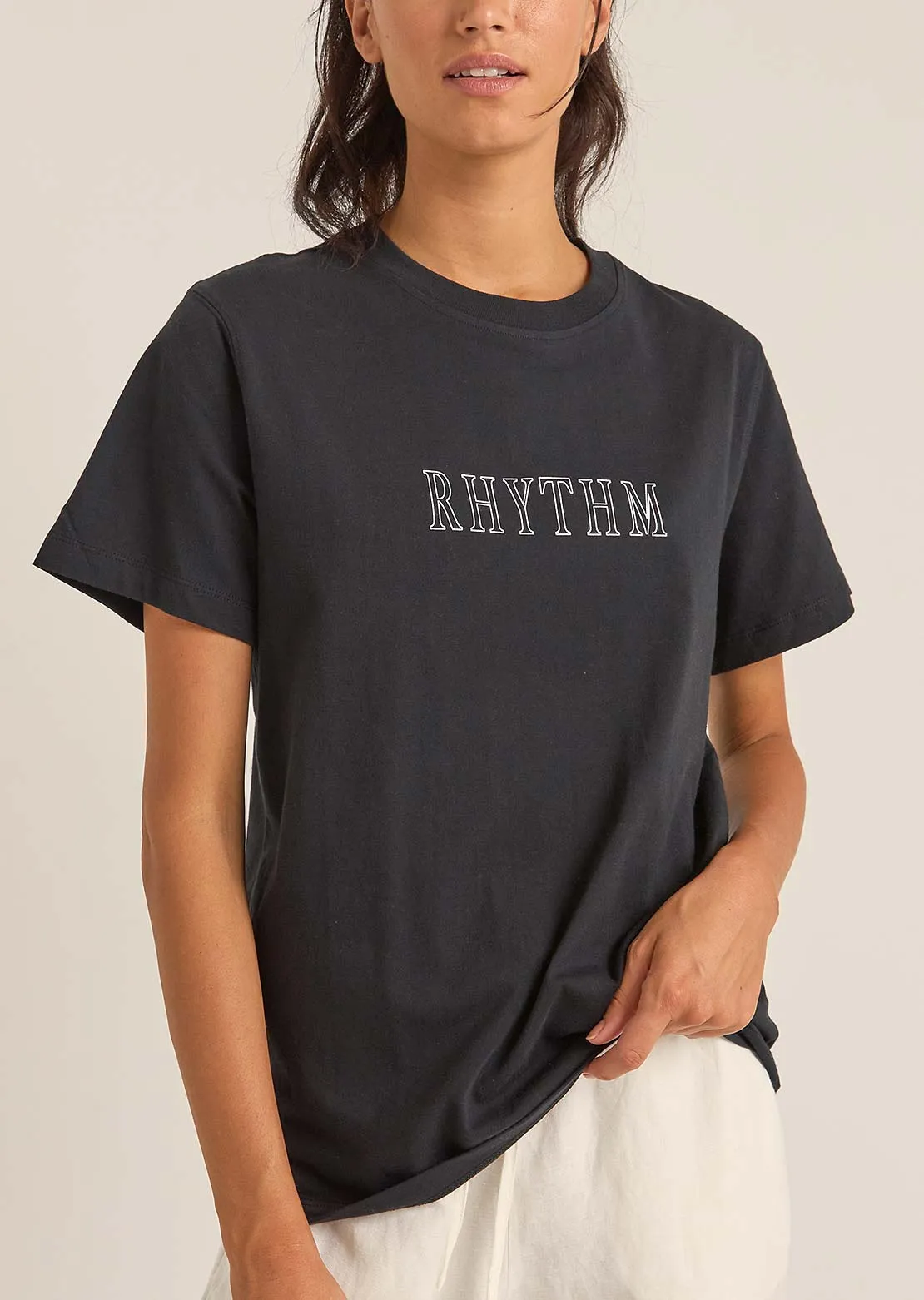 Rhythm Women's Flagship Boyfriend T-Shirt sold by Prfo