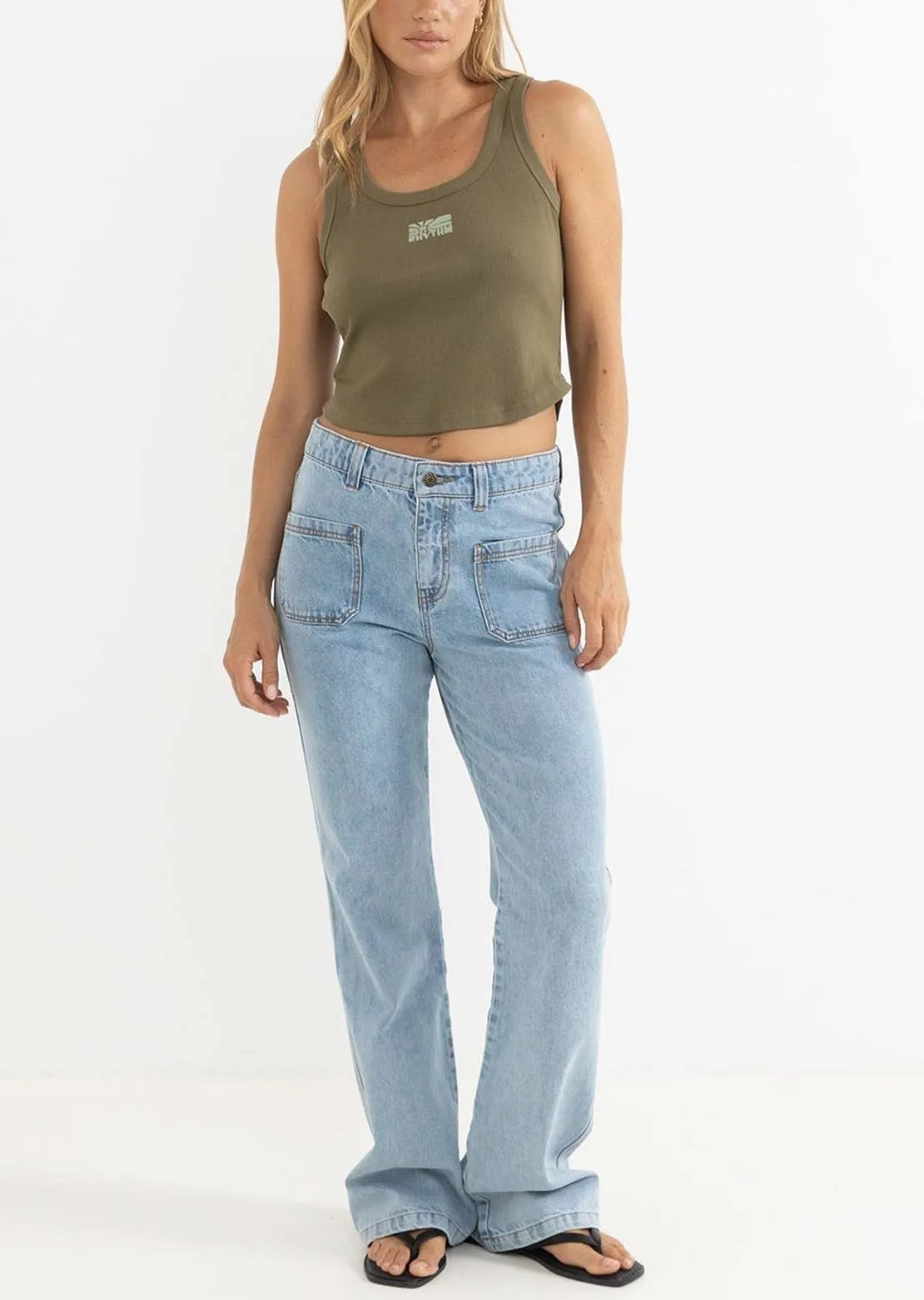 Rhythm Women's Annette Rib Tank sold by Prfo product image thumbnail 3