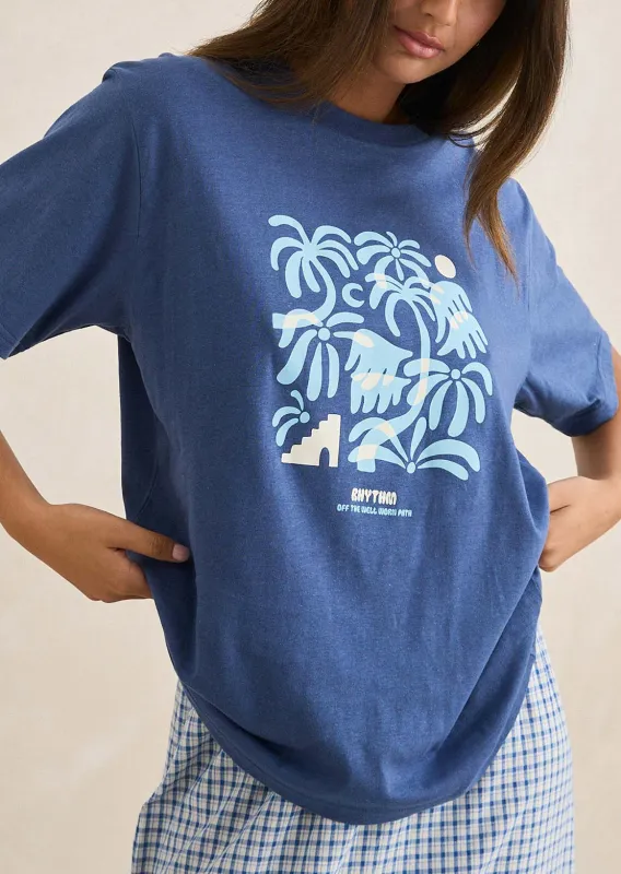 Rhythm Women's Island Oversized T-Shirt made by Rhythm.
