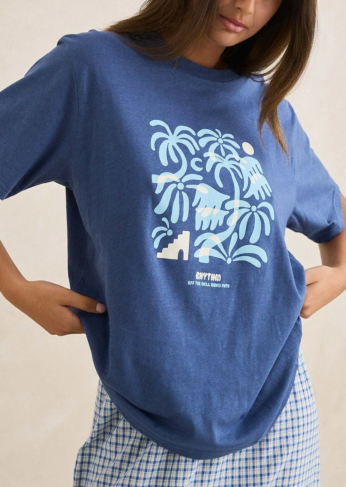 Rhythm Women's Island Oversized T-Shirt sold by Prfo