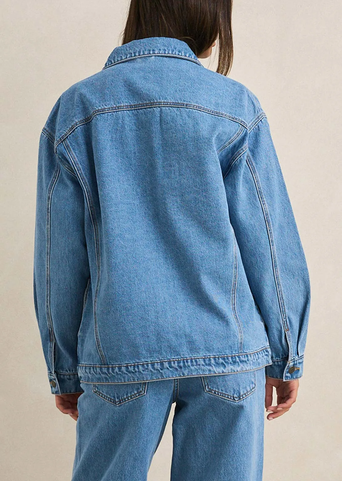 Rhythm Women's Essential Denim Jacket sold by Prfo product image thumbnail 2