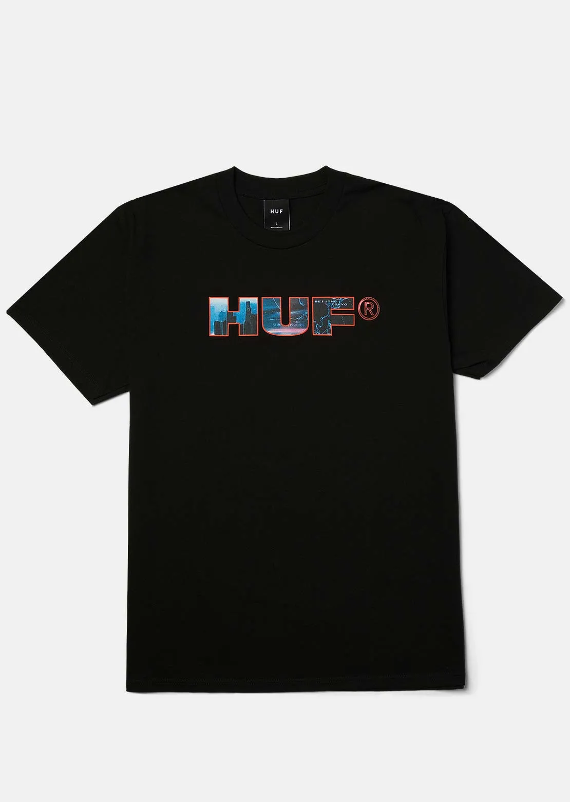 HUF Men's Flight Path T-Shirt sold by Prfo