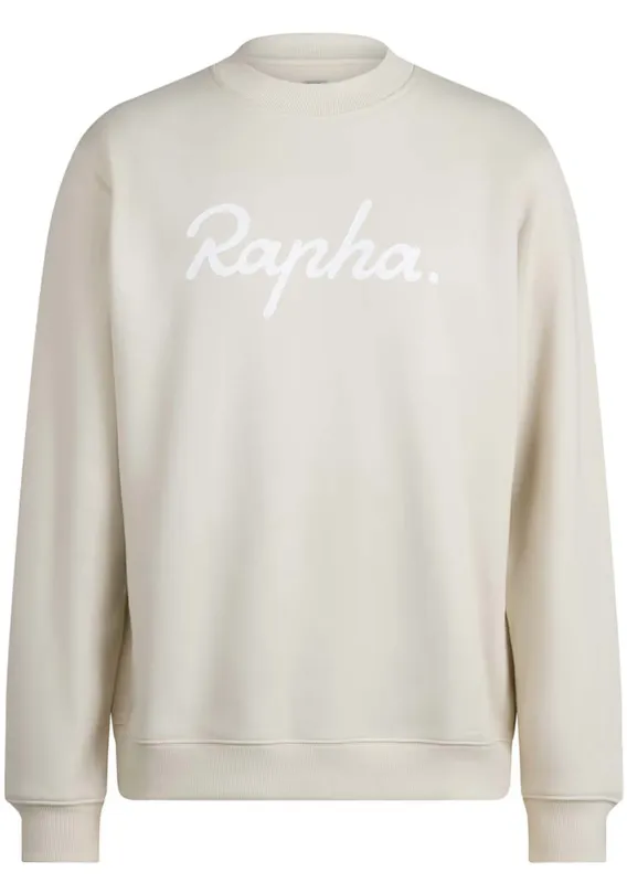 Rapha Men's Heavyweight Cotton Large Logo Sweatshirt made by Rapha