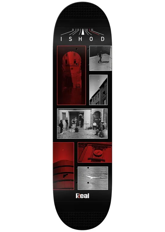 Real Unisex Ishod Photos Twin Tail Slick Skateboard Deck made by Prfo