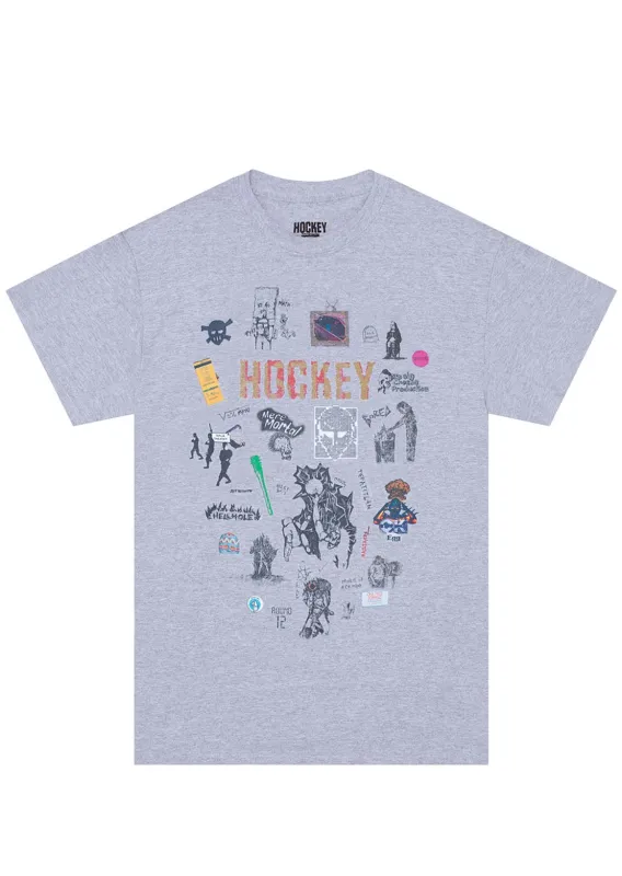 Hockey Unisex Paper Cover T-Shirt made by Prfo