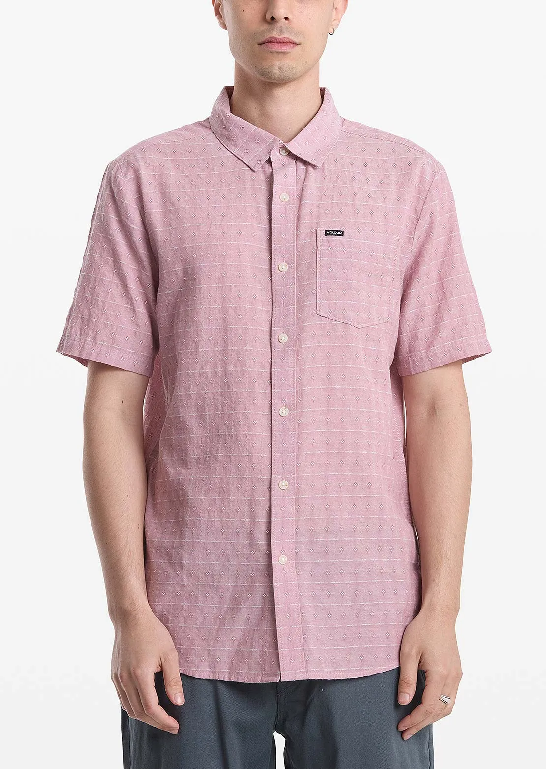 Volcom Men's Bankstone II Button Up Shirt sold by Prfo