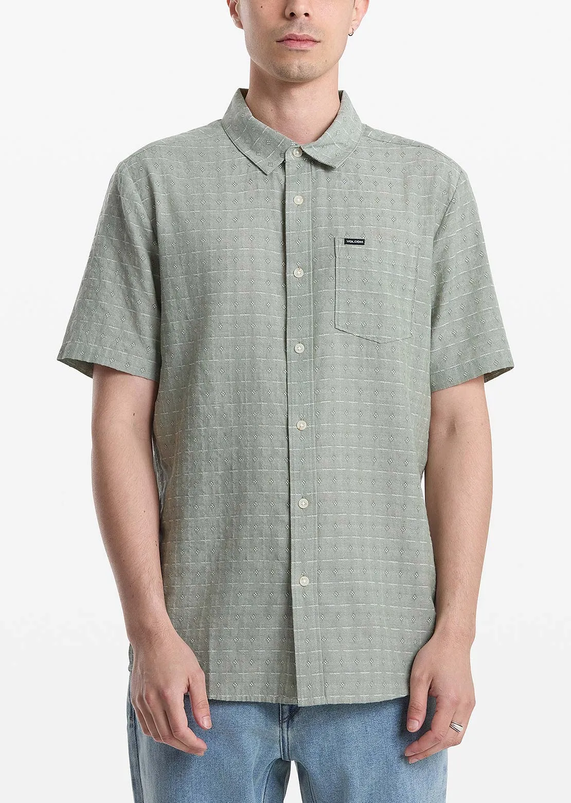 Volcom Men's Bankstone II Button Up Shirt sold by Prfo