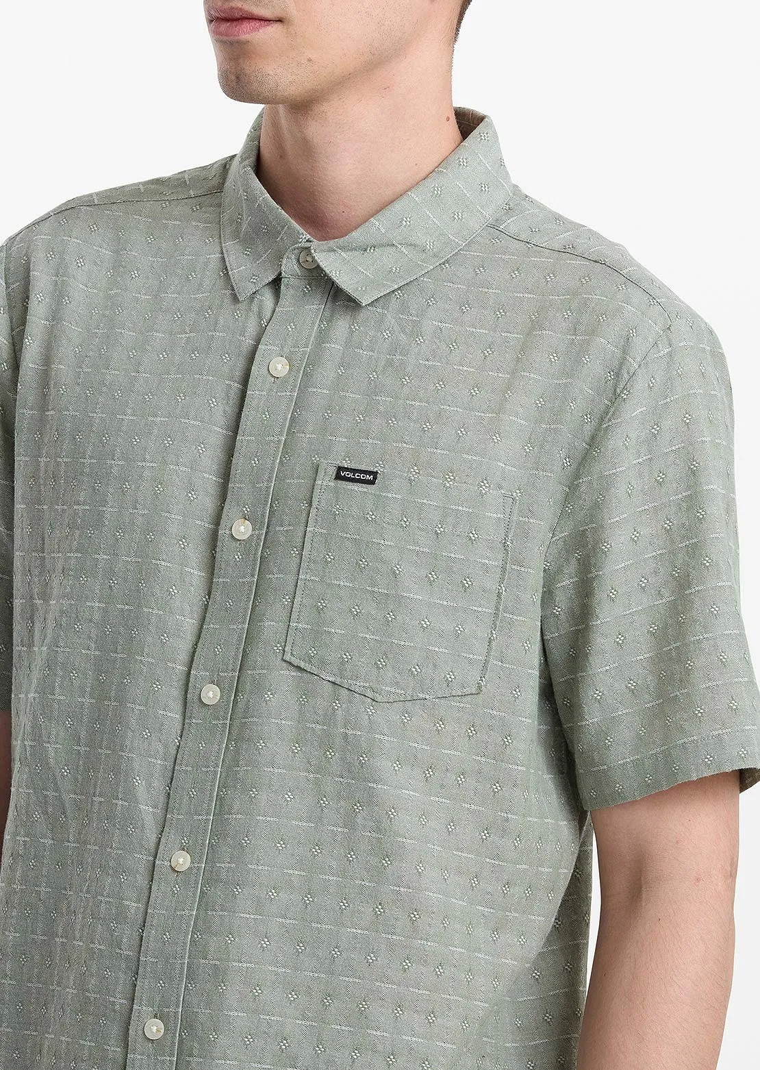 Volcom Men's Bankstone II Button Up Shirt sold by Prfo product image thumbnail 5