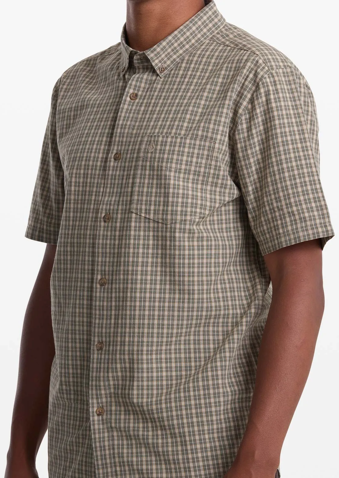 Volcom Men's Brewster Button Up Shirt sold by Prfo product image thumbnail 5