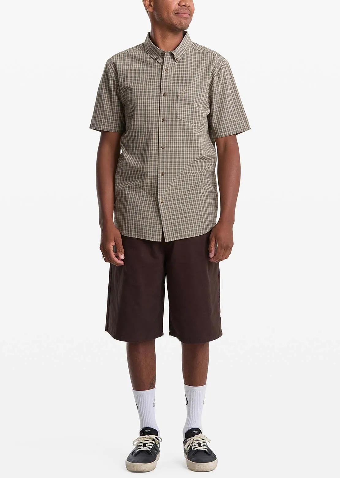 Volcom Men's Brewster Button Up Shirt sold by Prfo product image thumbnail 4