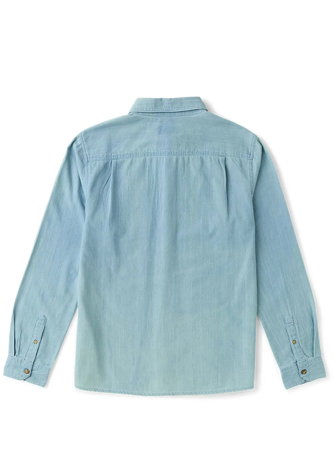 Roark Men's Scholar Chambray Long Sleeve Button Up Shirt sold by Prfo product image thumbnail 2