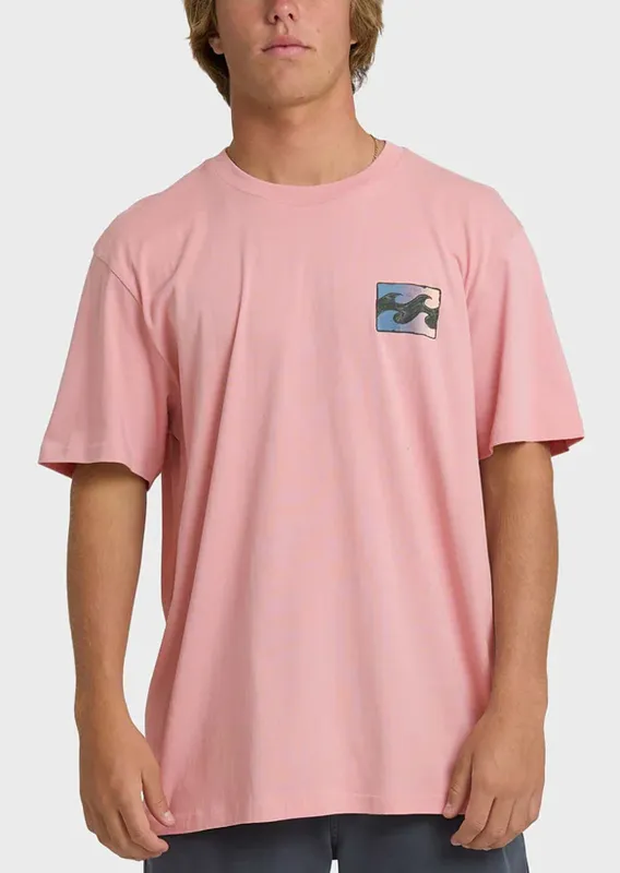 Billabong Men's Crayon Wave Premium T-Shirt made by Billabong