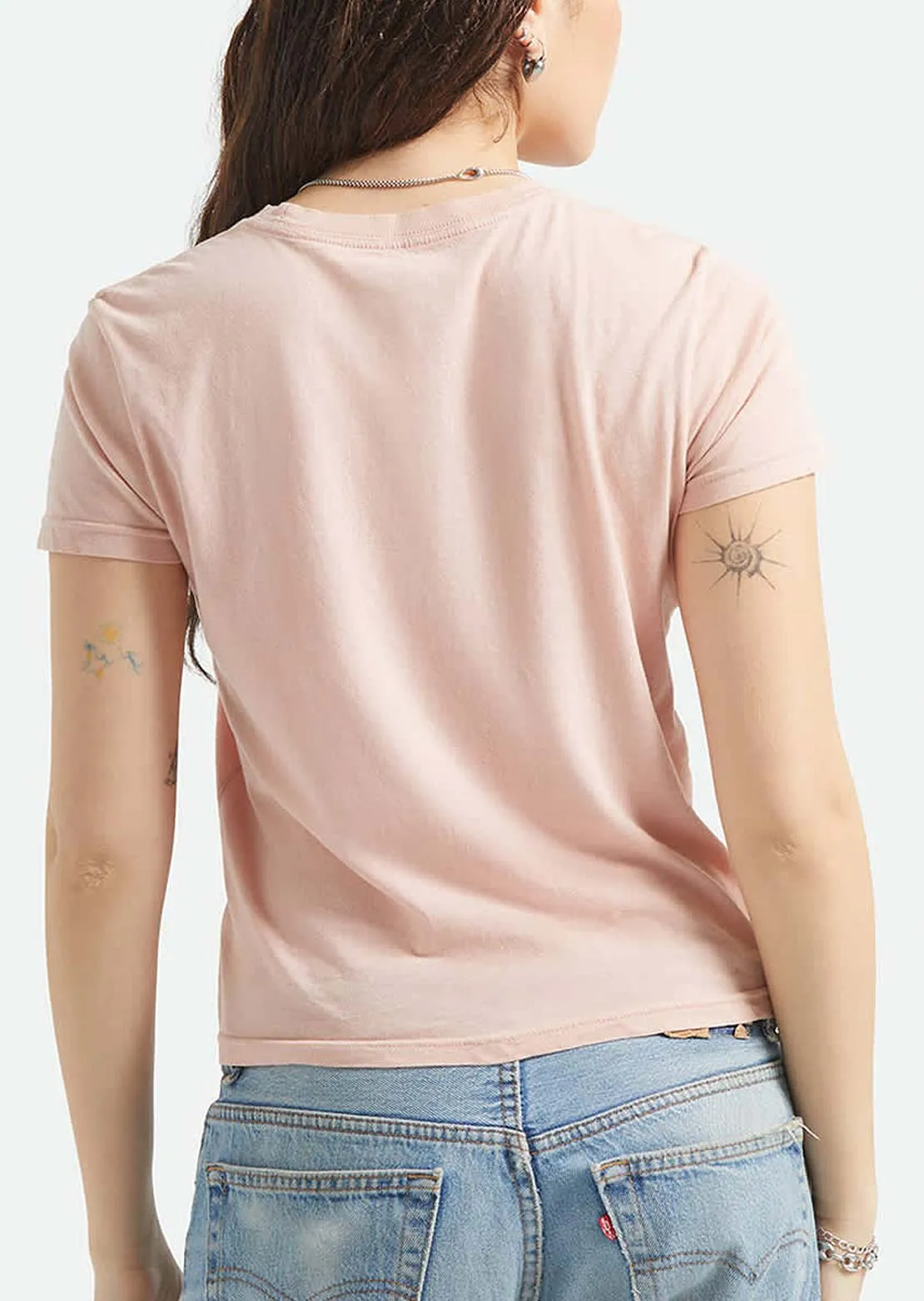 Brixton Women's Pony Club Slim Crew T-Shirt sold by Prfo product image thumbnail 5