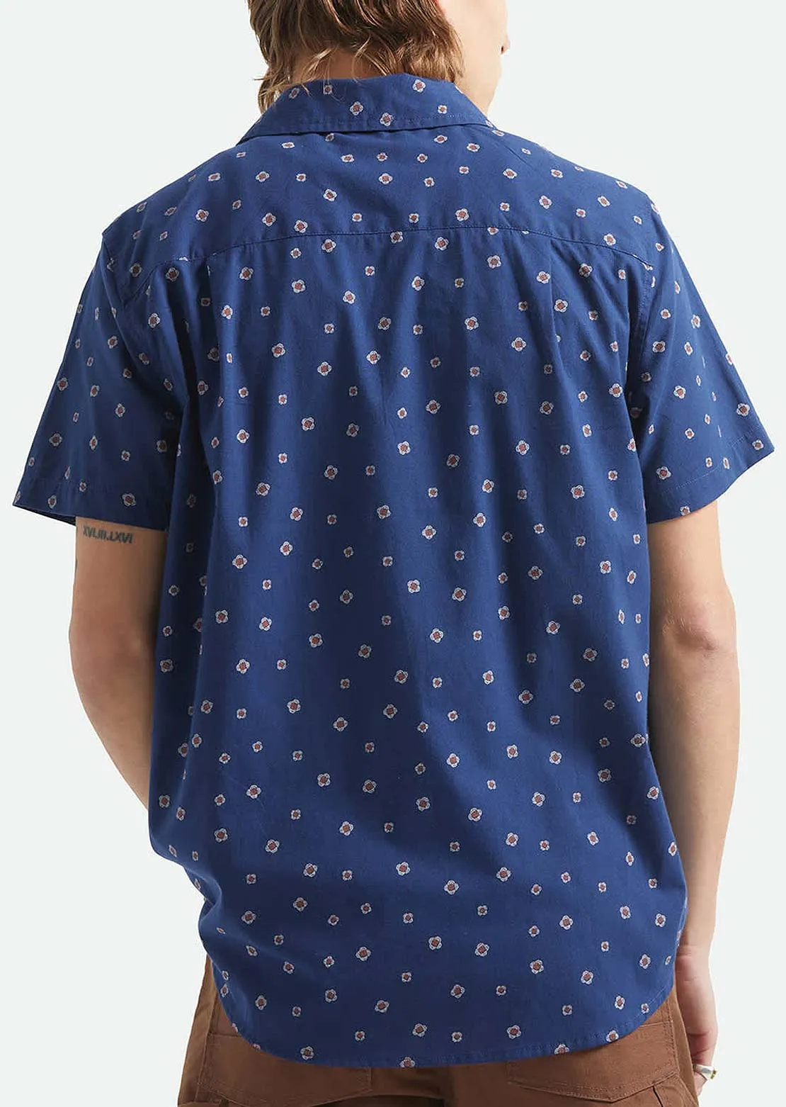 Brixton Men's Charter Print Woven Button Up Shirt sold by Prfo product image thumbnail 4