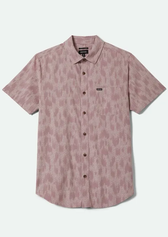 Brixton Men's Charter Print Woven Button Up Shirt made by Brixton