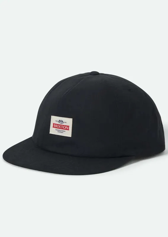 Brixton Men's Pinnacle MP Snapback Cap made by Brixton