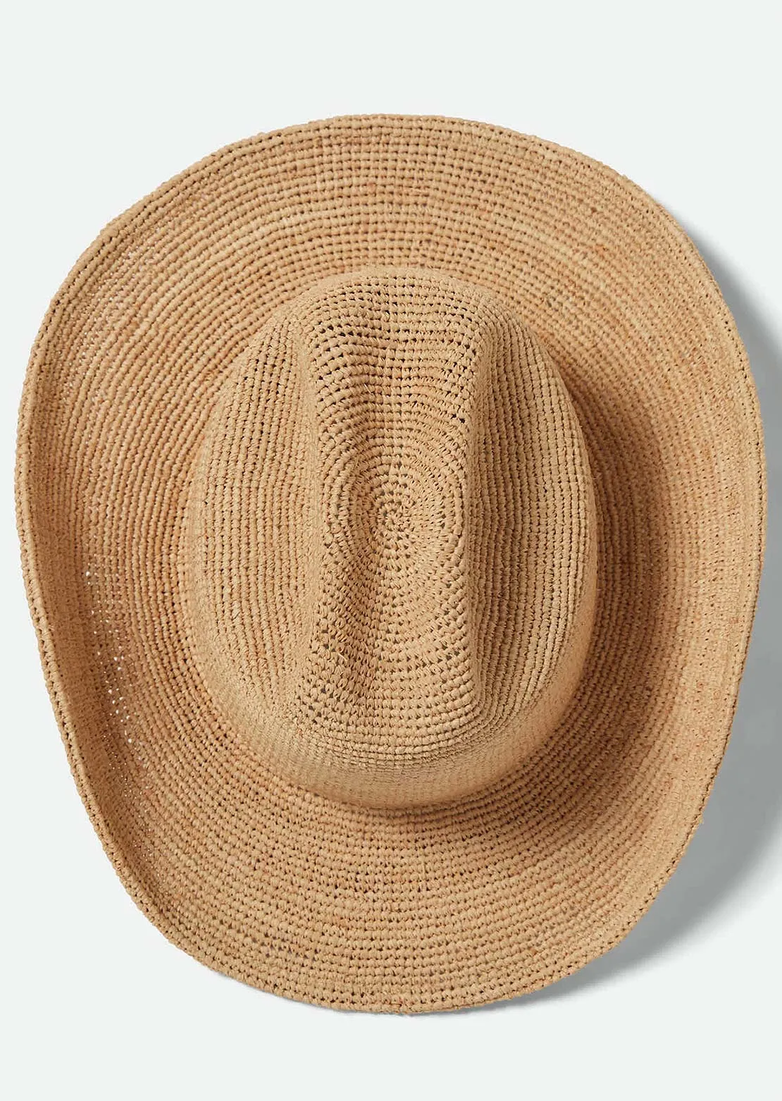 Brixton Women's Odessa Straw Packable Cowboy Hat sold by Prfo product image thumbnail 4
