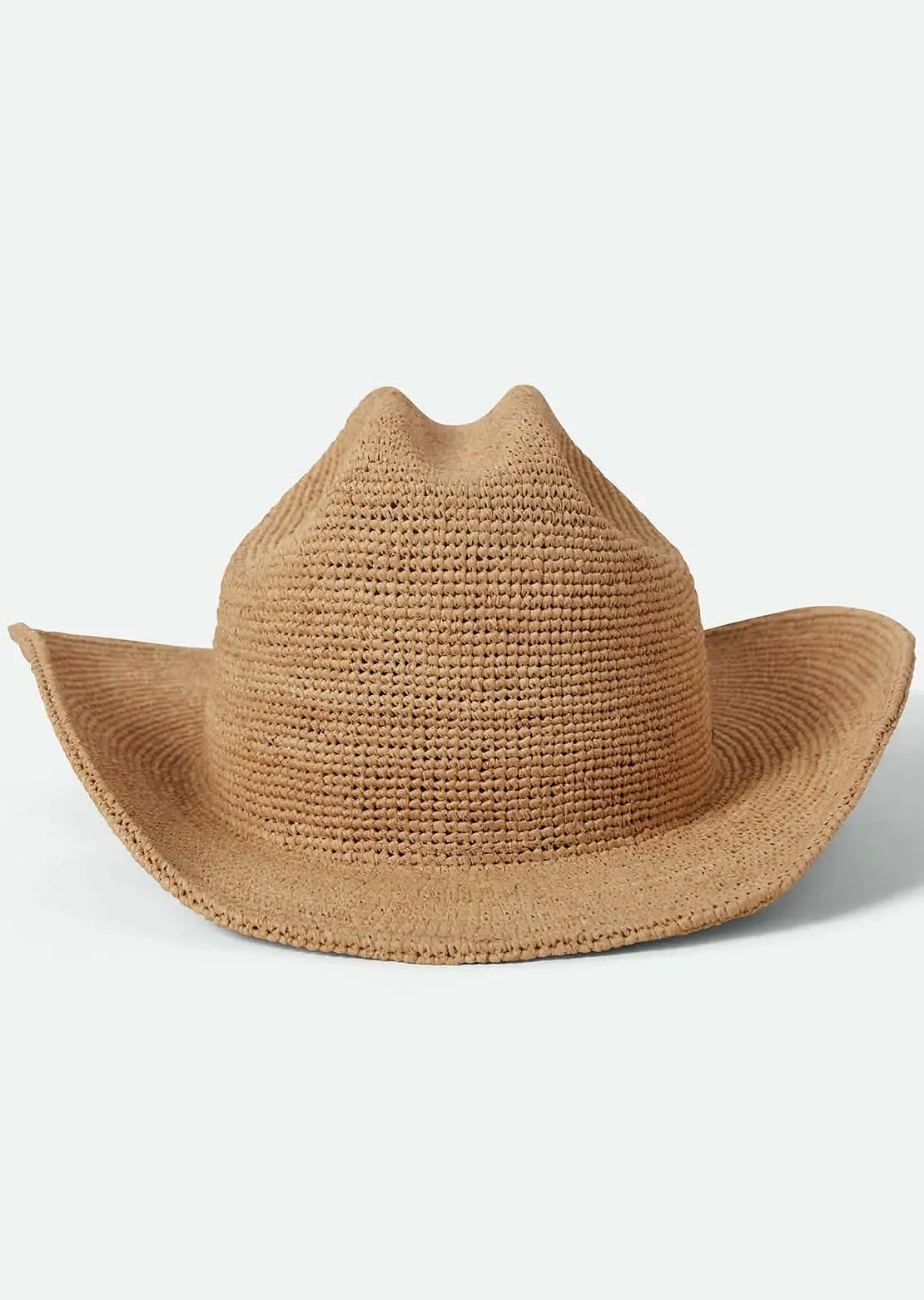 Brixton Women's Odessa Straw Packable Cowboy Hat sold by Prfo product image thumbnail 2