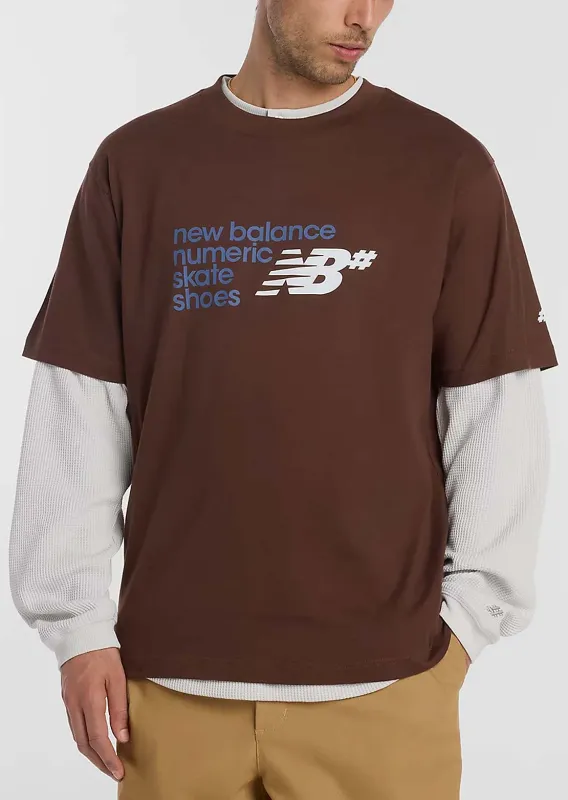 New Balance Numeric Men's Stacked Graphic T-Shirt made by Prfo
