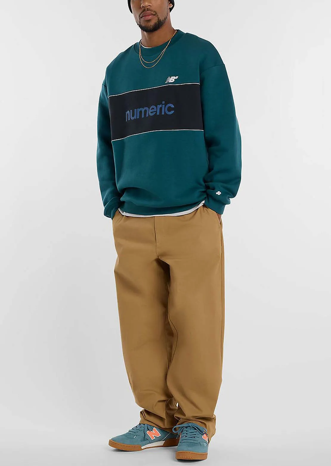 New Balance Numeric Men's Team Crewneck Sweatshirt sold by Prfo product image thumbnail 3