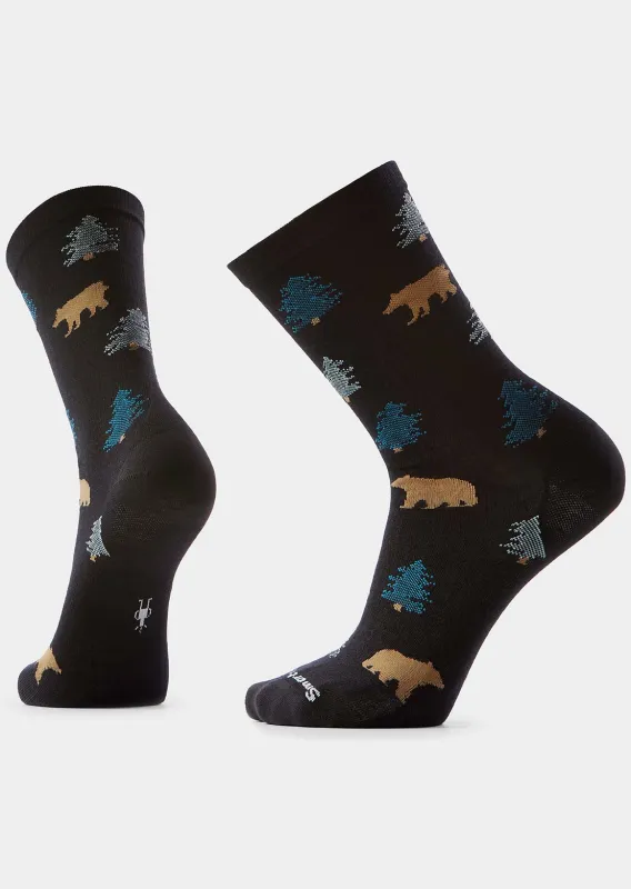 Smartwool Unisex Everyday Through the Trees Crew Socks made by Smartwool