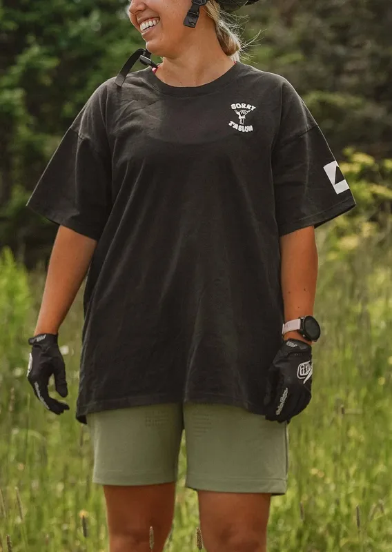 Notice The Reckless Women's Sorry I'm Slow Oversized T-Shirt made by Prfo
