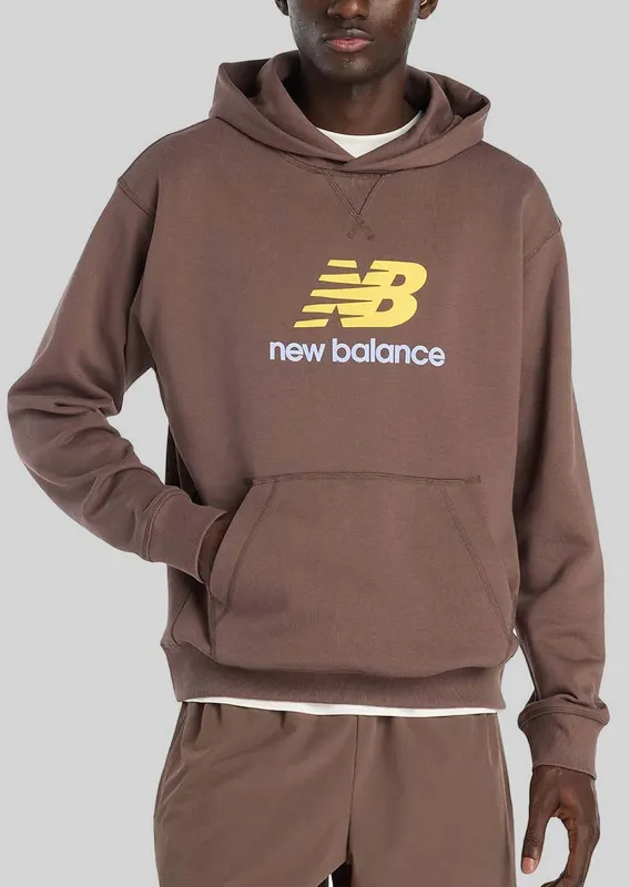 New Balance Men’s Athletics French Terry Logo Hood made by New Balance