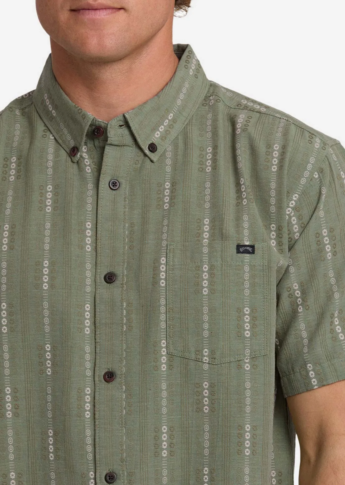 Billabong Men's All Day Jacquard Button Up Shirt sold by Prfo product image thumbnail 4
