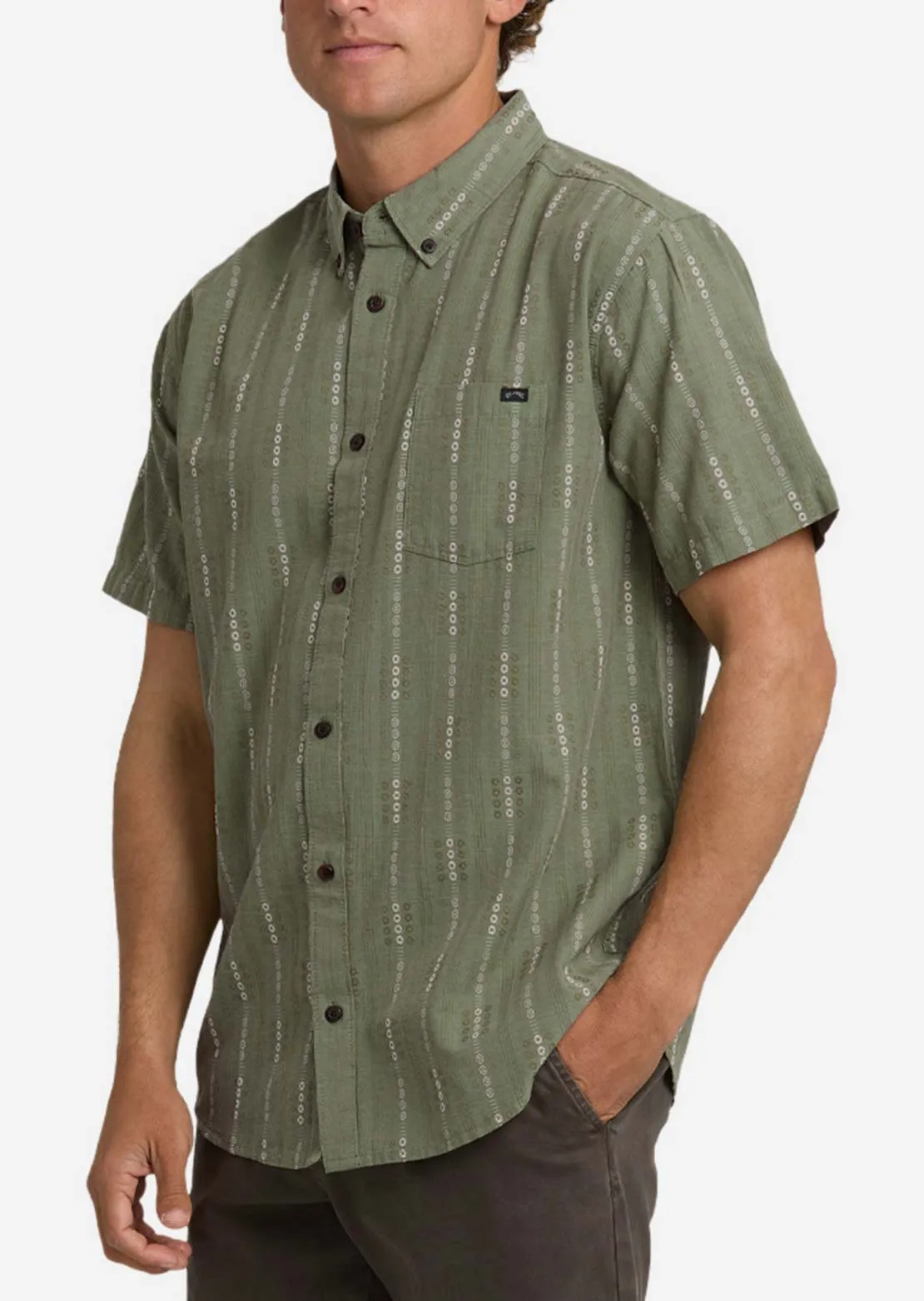 Billabong Men's All Day Jacquard Button Up Shirt sold by Prfo product image thumbnail 2
